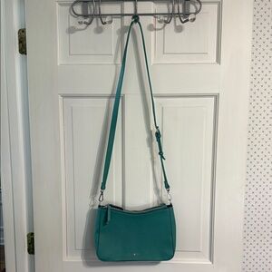 NWOT: Teal Nine West Crossbody Bag with Adjustable Strap